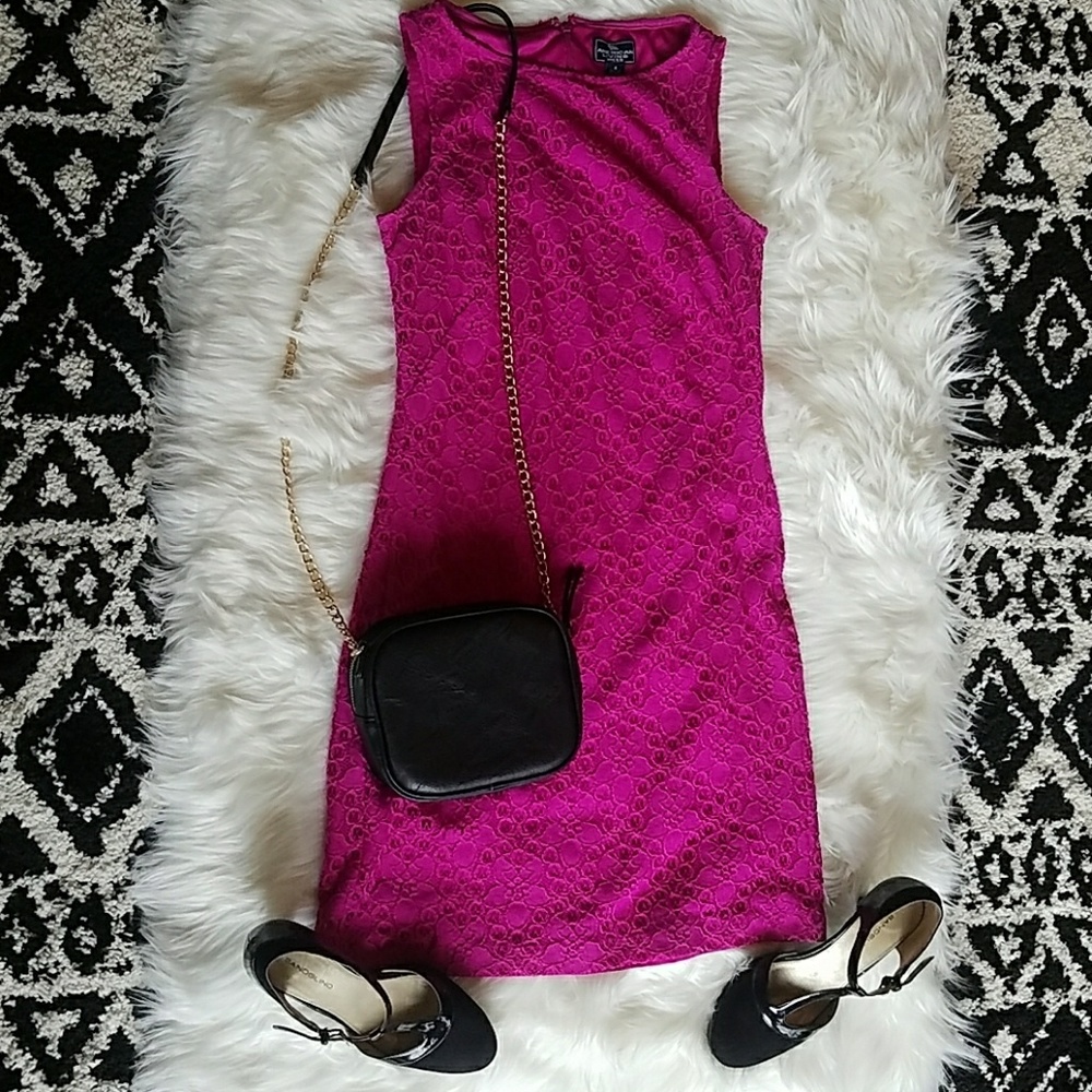 American Living Floral Lace Dress